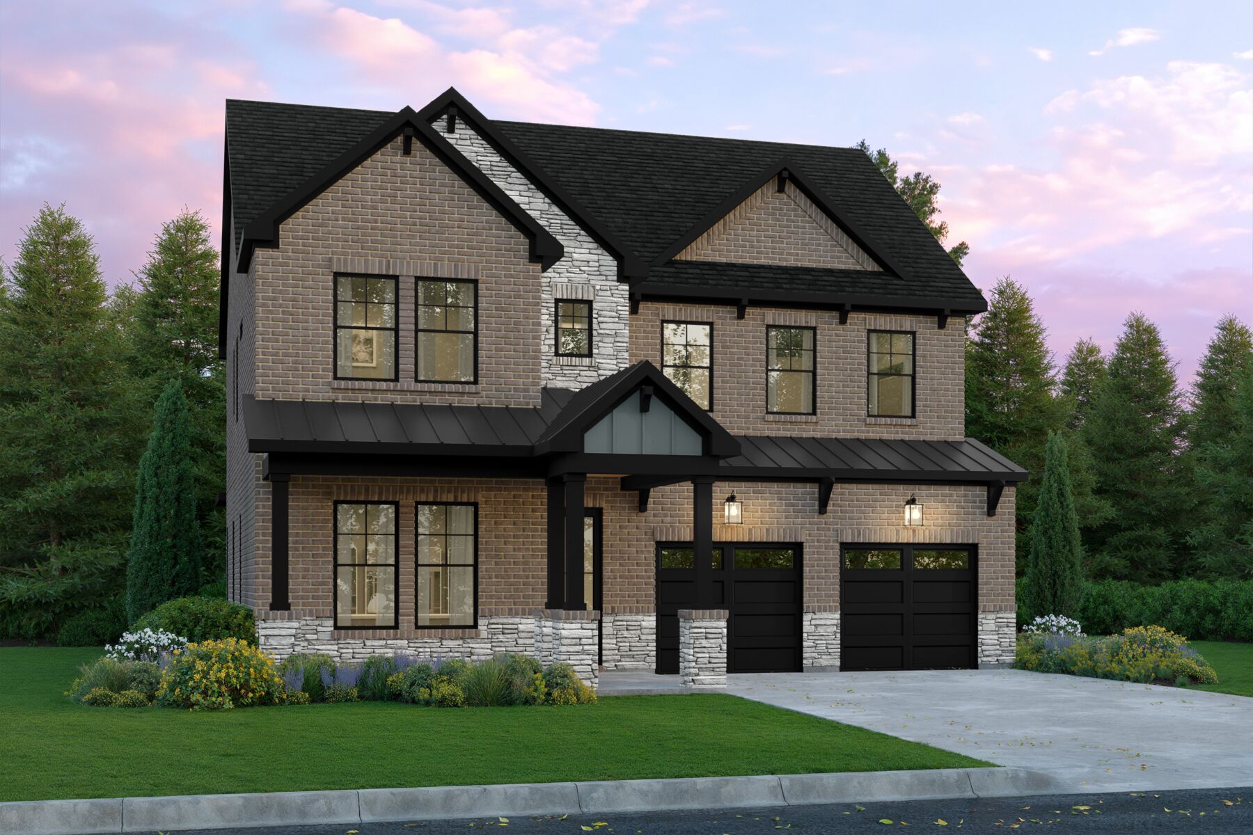 Poplar Elevation C