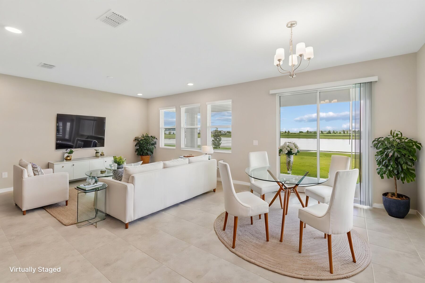 Family Room - Virtually Staged