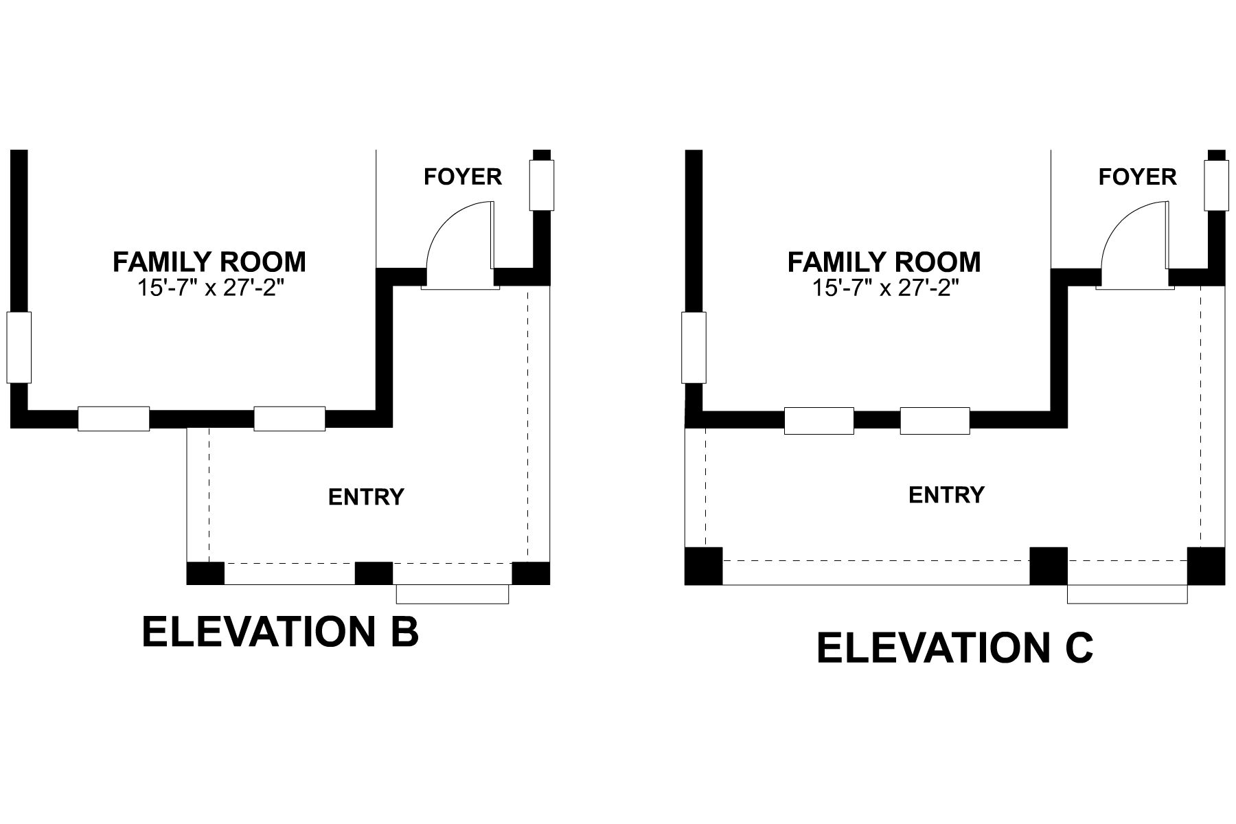 Sebring First Floor Options