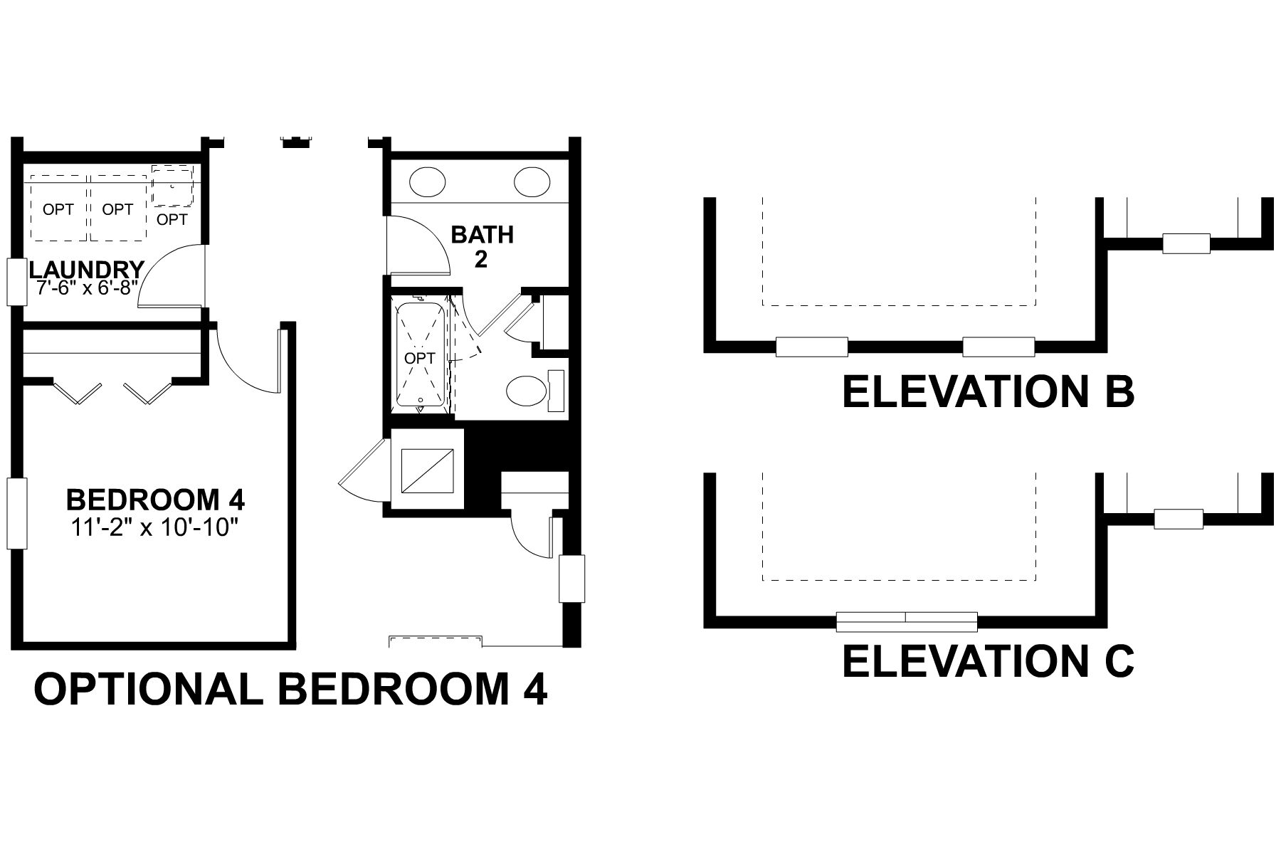 Sebring Second Floor Options