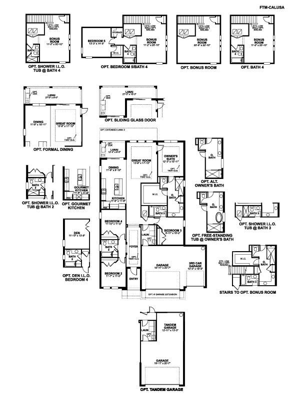 Calusa Floorplan