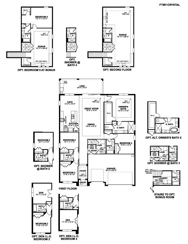 Crystal Floorplan