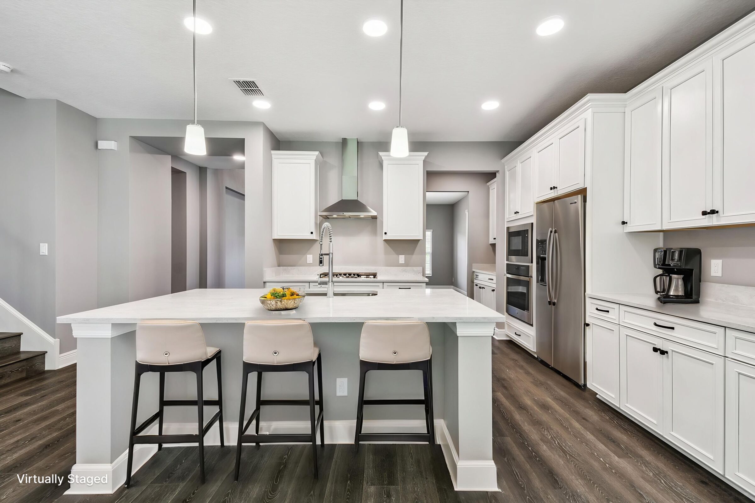 Kitchen - Virtually Staged