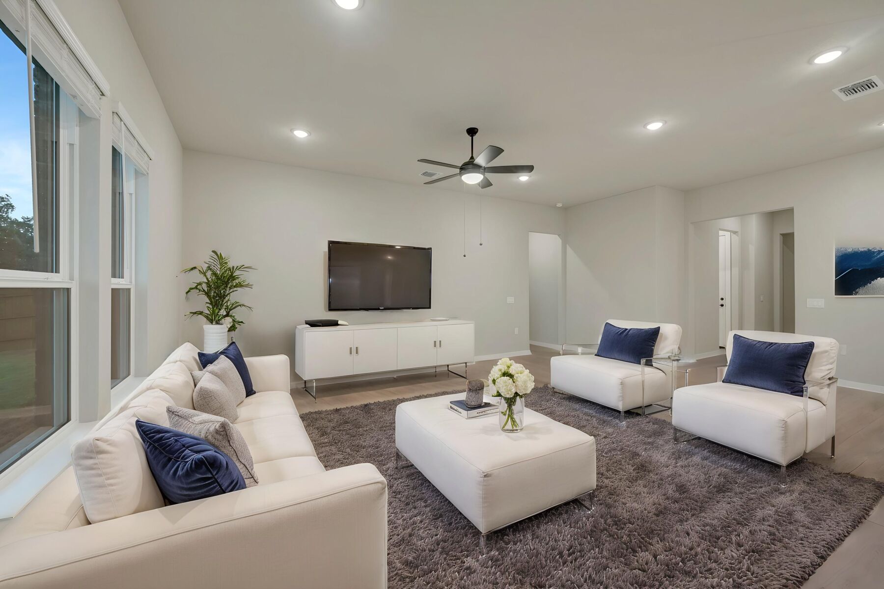 Living Room  - Virtually Staged