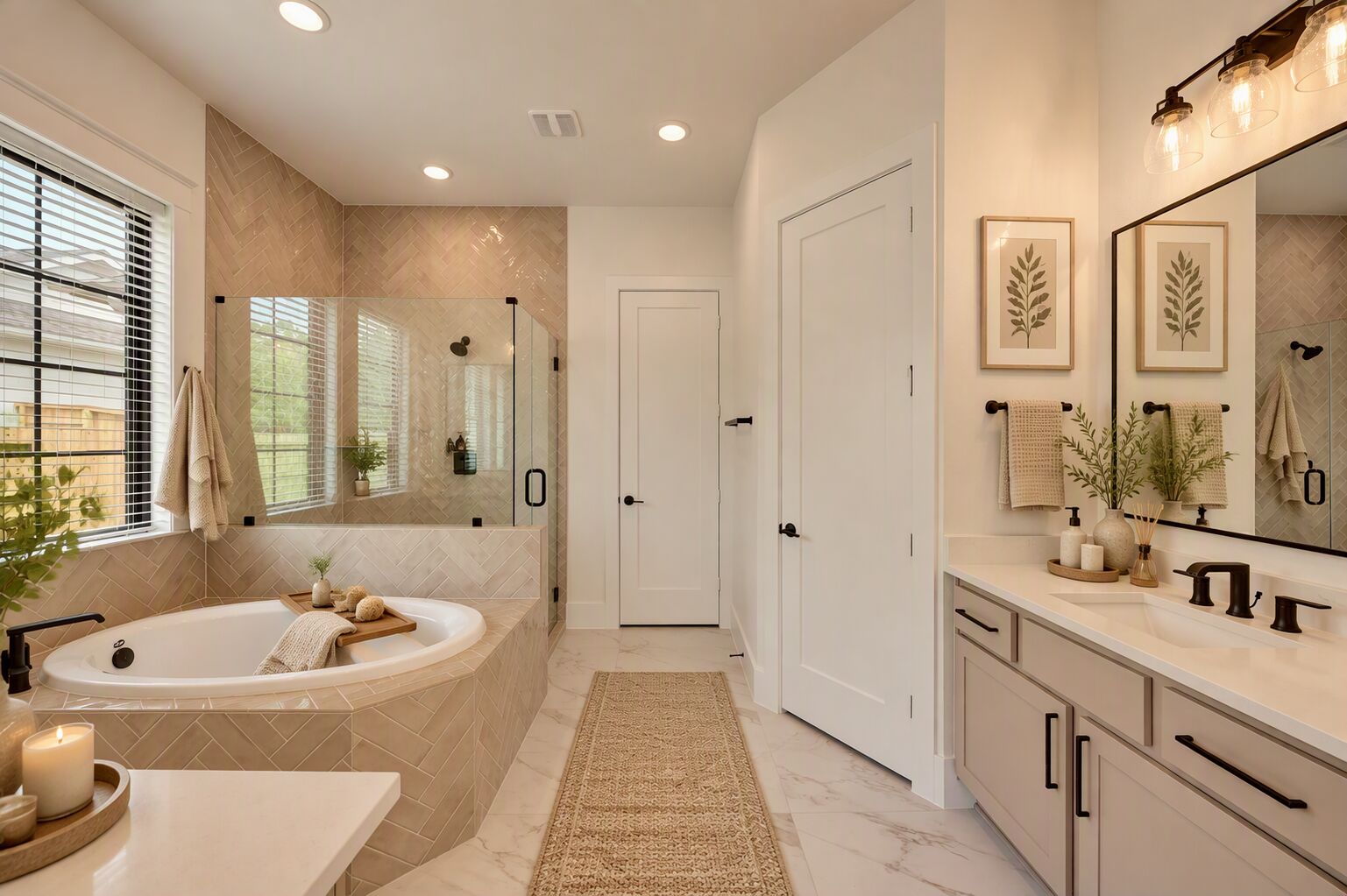 Virtually Staged Bathroom