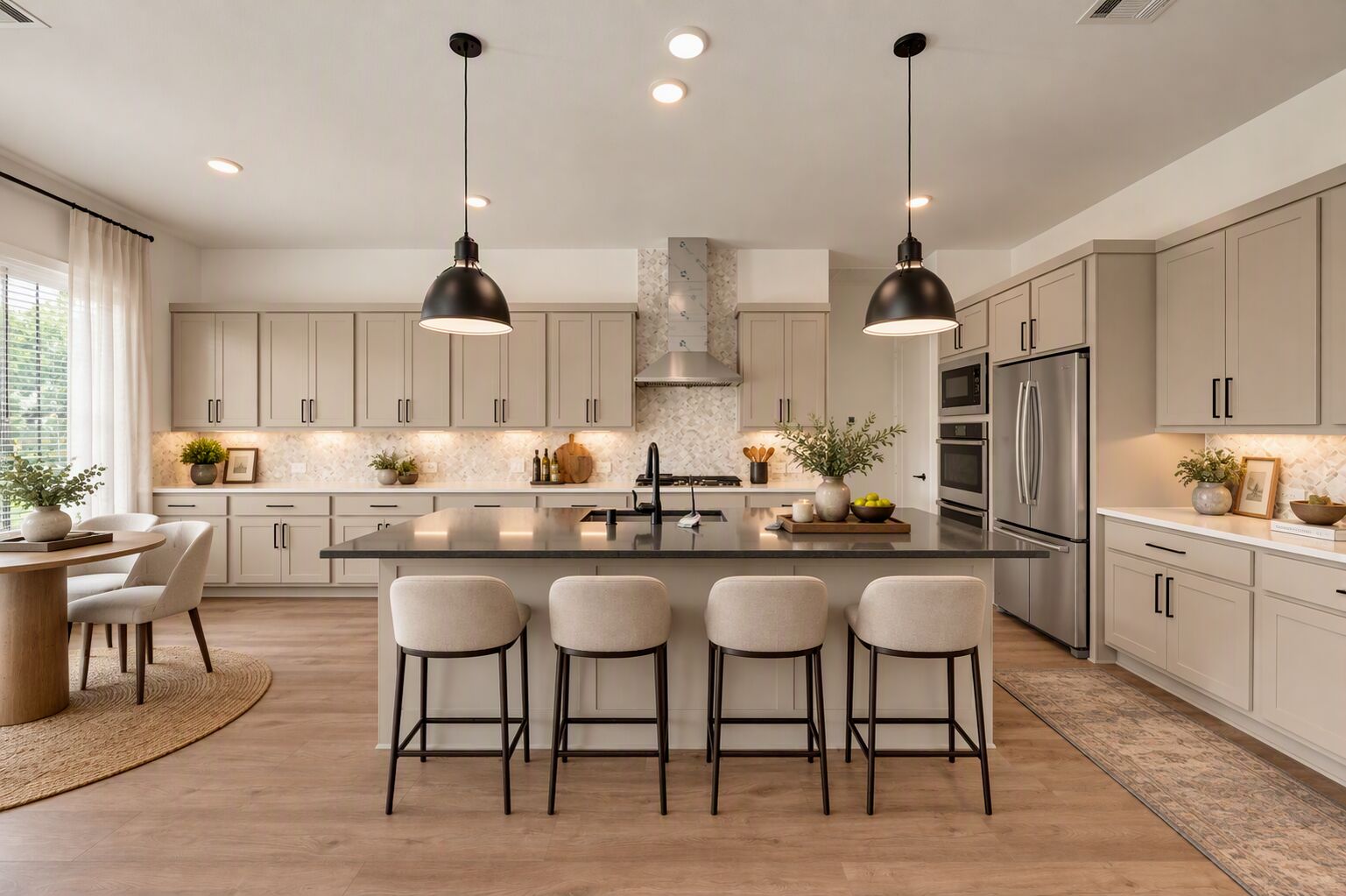 Virtually Staged Kitchen