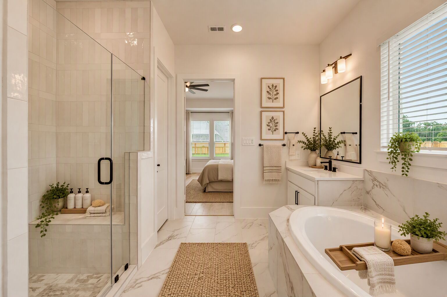Virtually Staged Bathroom