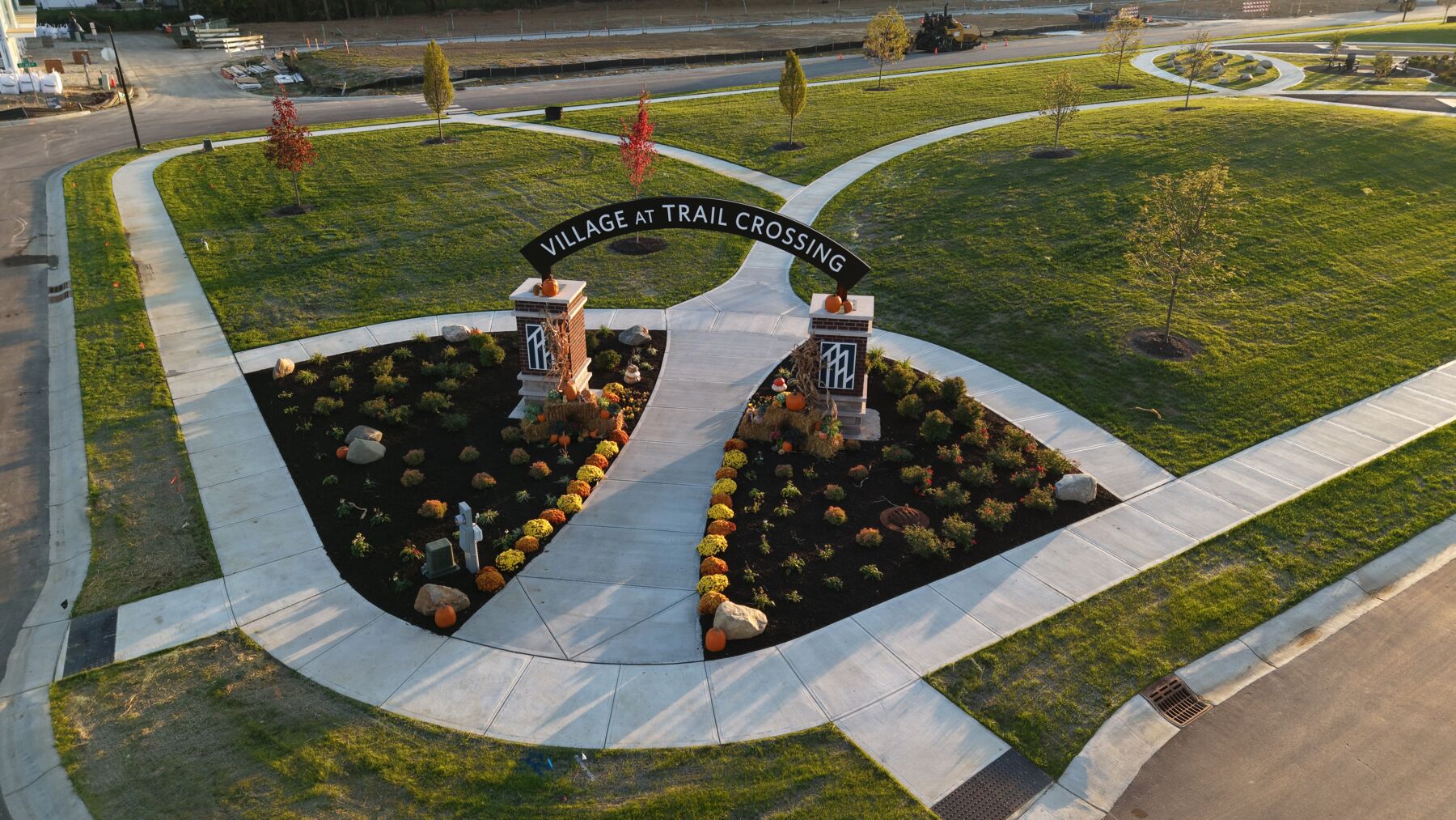 Village at Trail Crossing Entrance Arch