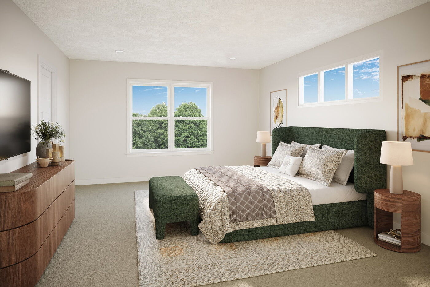 Owner's Bedroom Rendering - Representational Photo