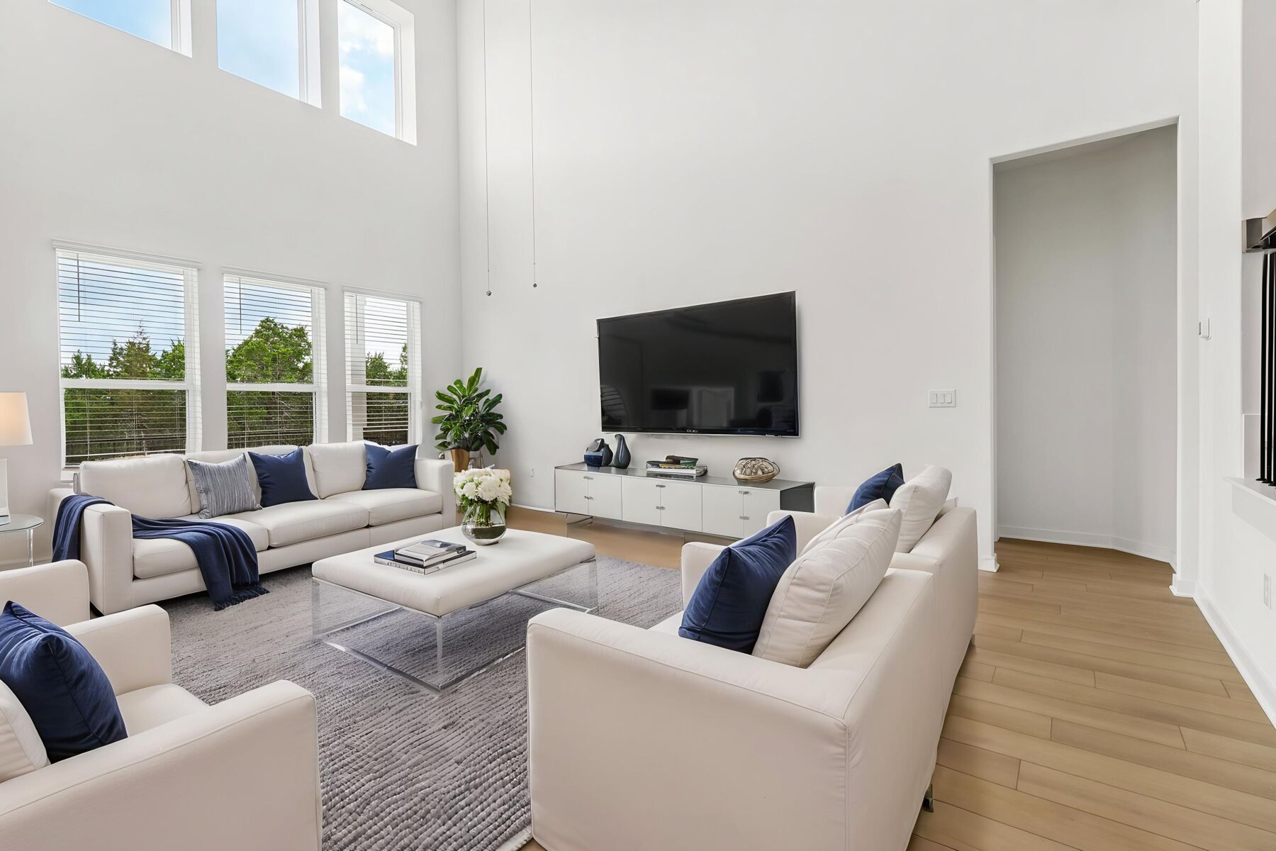 Living Room - Virtually Staged