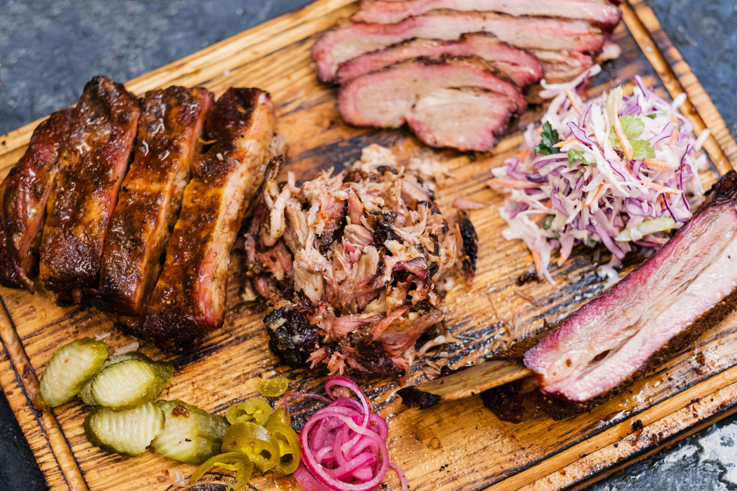 Plate of Barbecue 