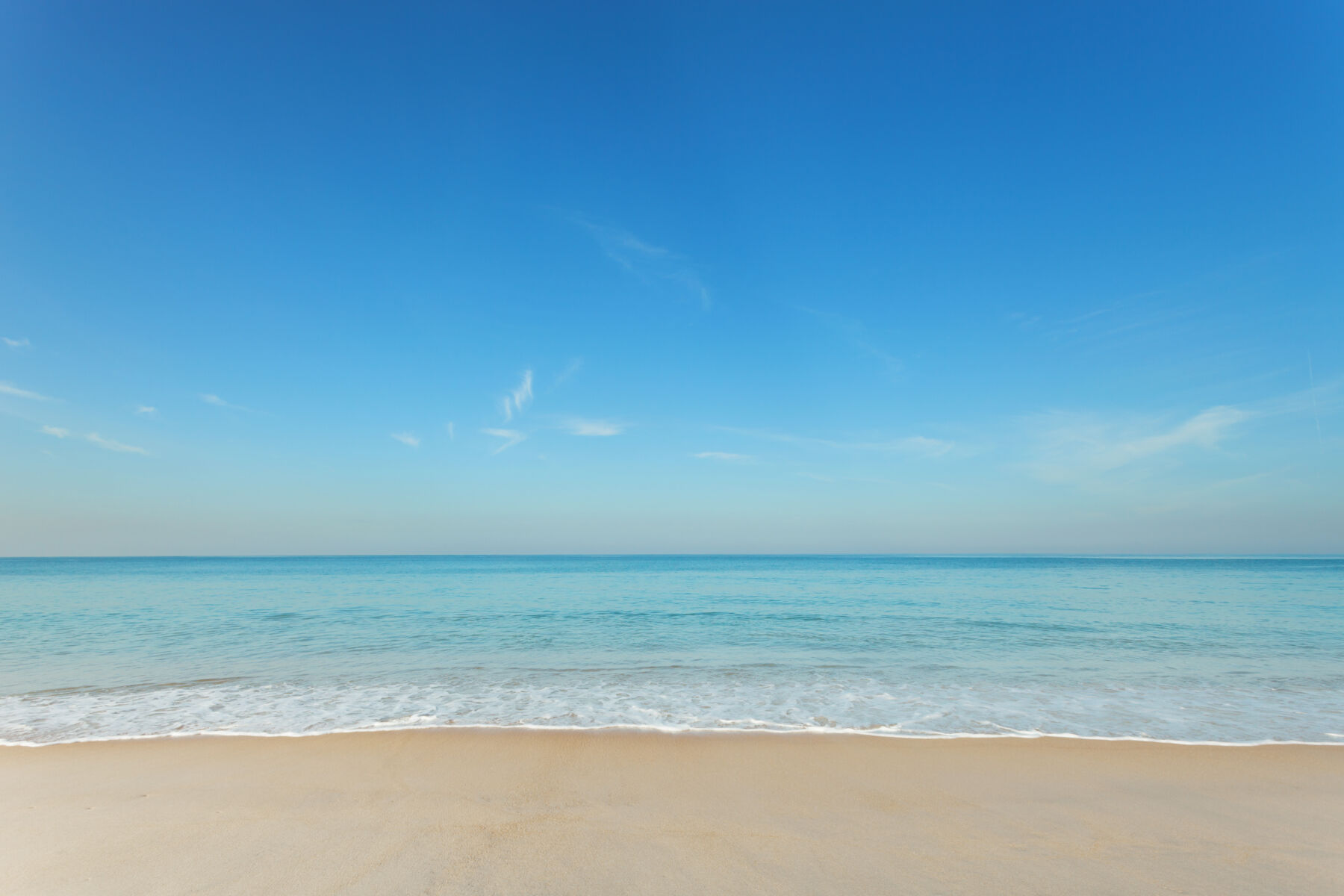 Beach With Clear Sky