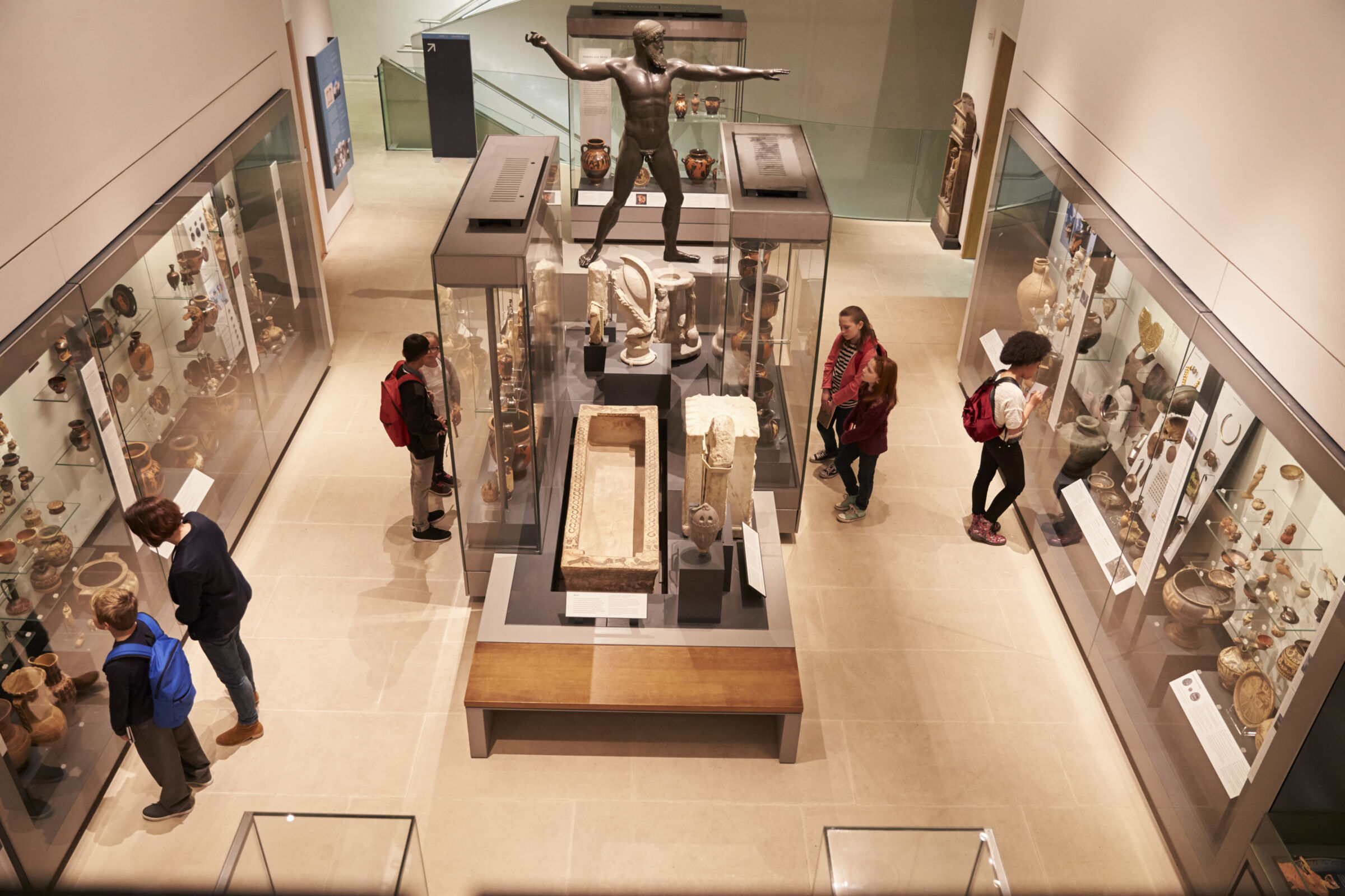 People at Museum
