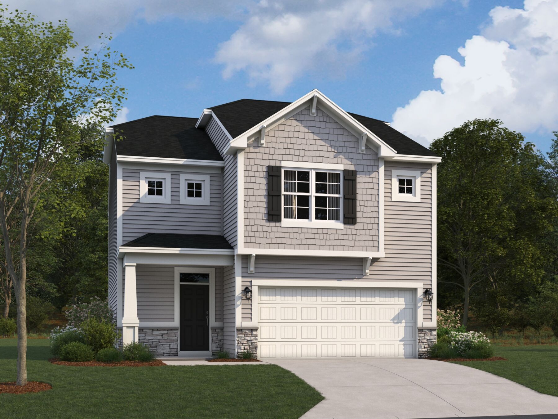 New Castle Elevation C