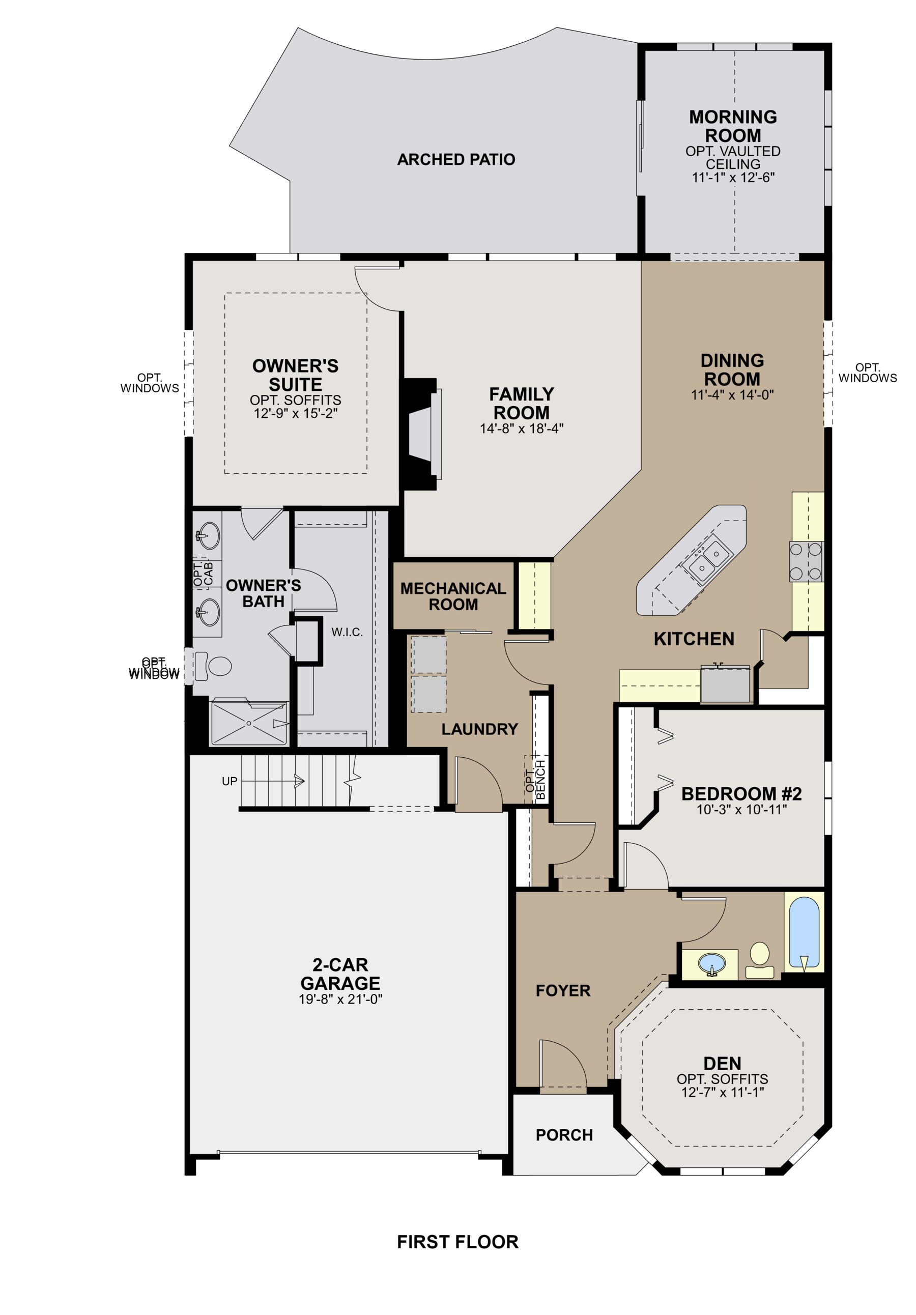 Meadows at Spring Creek Cedarwood Floorplan