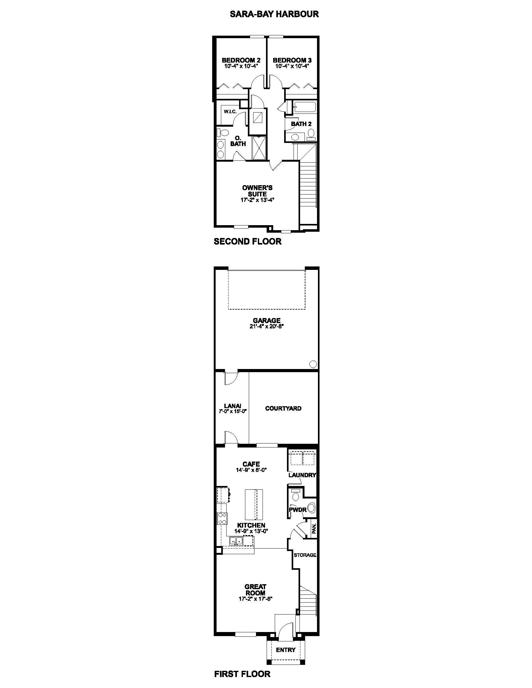 Bay Harbor Floorplan