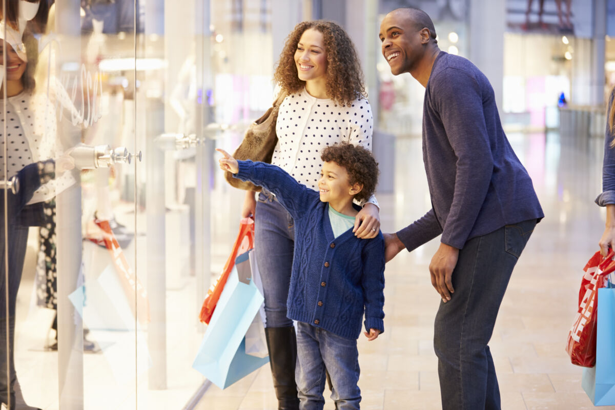 Shopping at Mall