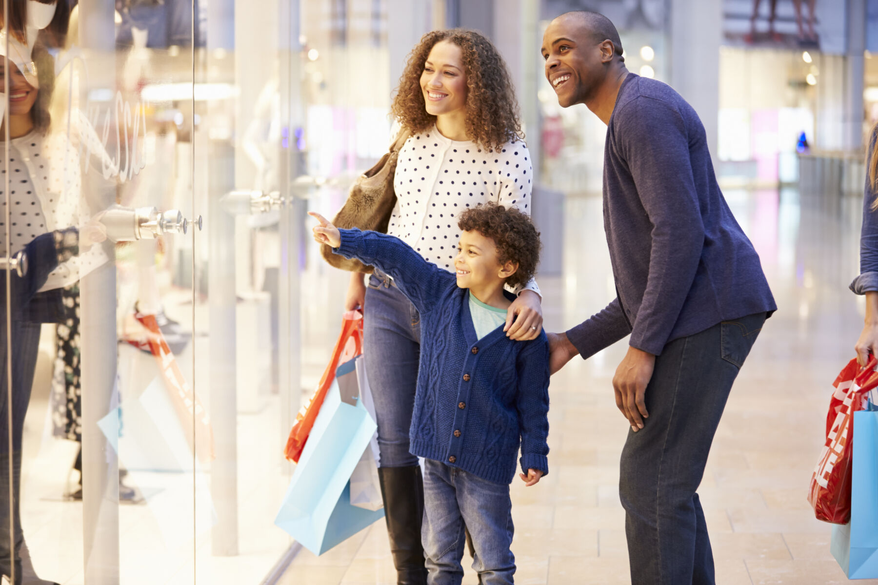 Shopping at Mall